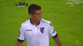 Vitoria de Guimaraes con Paolo Hurtado empató 1-1 con el Belenenses