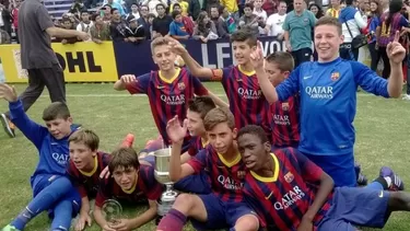 Barcelona goleó a Alianza Lima y campeonó el Torneo Internacional Sub 12