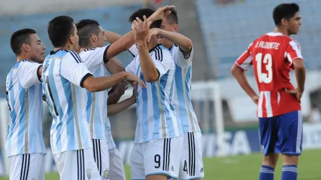 Argentina clasificó al Mundial Sub 20 tras golear a Paraguay en el hexagnal