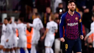 Valencia frenó al Barcelona en el Camp Nou. | Foto: AFP Valencia frenó al Barcelona en el Camp Nou. | Foto: AFP