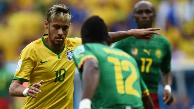 Reviva el minuto a minuto del triunfo de Brasil sobre Camerún
