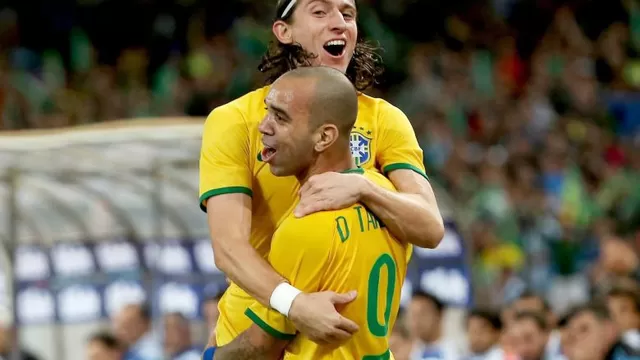 Brasil derrotó a Argentina en Pekín con doblete de Diego Tardelli