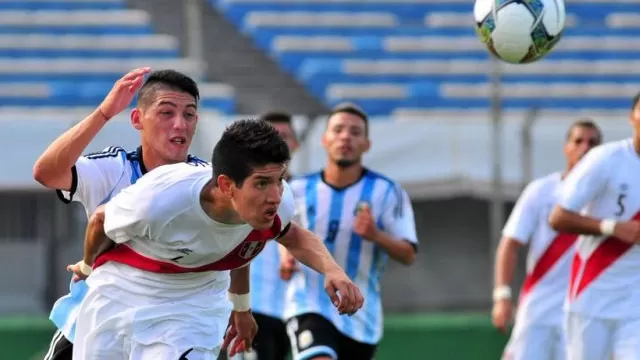 Hexagonal Sub 20: Perú perdió 2-0 ante Argentina