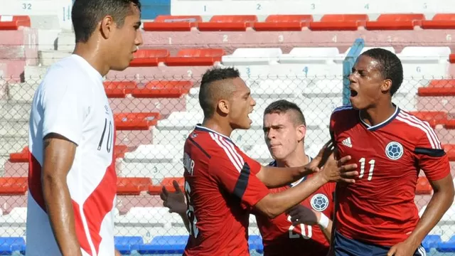 Perú cayó con Colombia y prácticamente le dijo adiós al Mundial Sub 20