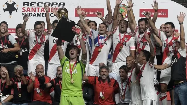 River Plate se coronó campeón de la Recopa Sudamericana 2015