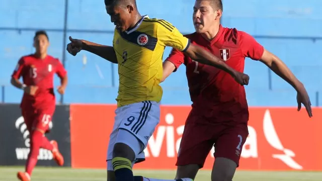 Sudamericano Sub 17: Perú perdió 4-2 ante Colombia