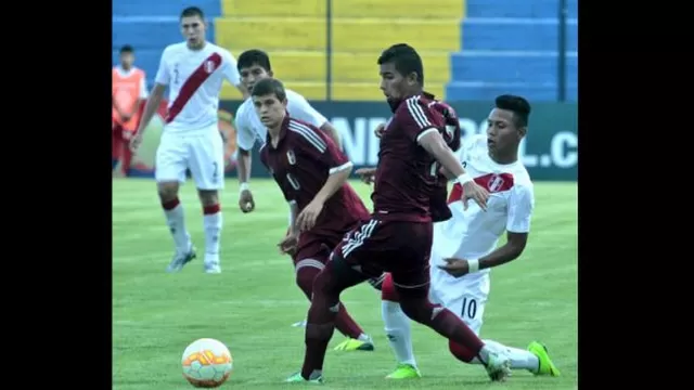 Perú igualó ante Venezuela en su debut por el Sudamericano Sub 17