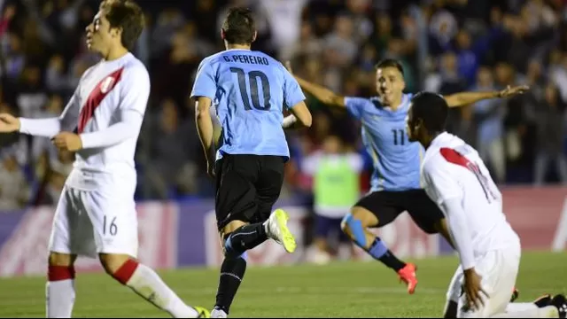 Sub 20: Perú perdió ante Uruguay y es último en la tabla del hexagonal