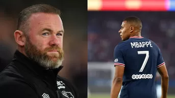 Wayne Rooney arremete contra Mbappé tras empujón a Lionel Messi