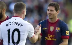 Wayne Rooney: "A pesar de mi amistad con Cristiano, me quedo con Messi" - Noticias de wayne rooney