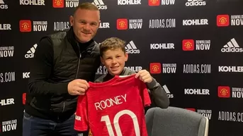 Wayne Rooney: Su hijo ficha por la cantera del Manchester United