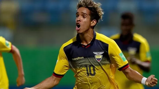 Johan Mina, futbolista ecuatoriano de 18 años. | Foto: Eluniverso.com/Video: YouTube