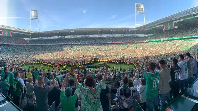 Werder Bremen selló su regreso a la Bundesliga 