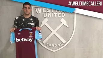 West Ham oficializó el fichaje del argentino Jonathan Calleri