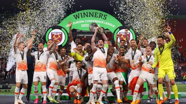 West Ham se consagró campeón de la UEFA Conference League