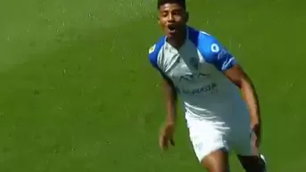 Wilder Cartagena marcó golazo desde fuera del área en el Godoy Cruz vs. Talleres