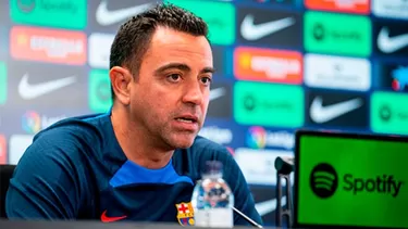 Xavi, DT del Barcelona. | Foto: @FCBarcelona_es