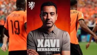 Xavi Hernández es nuevo entrenador de la selección de Países Bajos