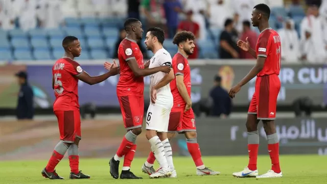 Xavi Hernández cayó en la Copa del Emir en su penúltimo partido con el Al Sadd | Foto: AFP.
