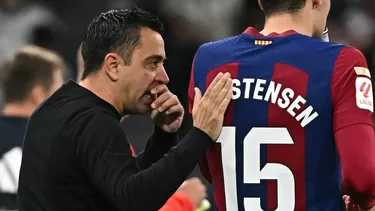 Xavi Hernández tendría pensado quedarse hasta la siguiente temporada en el equipo azulgrana / Foto: AFP