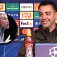 Xavi le respondió a Luis Enrique: &quot;Se ha querido proteger a nivel mediático&quot;