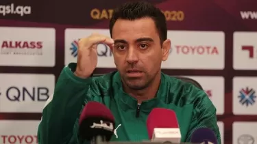 Xavi Hernández, entrenador del Al-Sadd. | Foto: @AlsaddSC