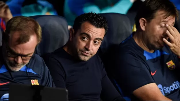 Xavi: Los resultados van a llegar y si no llegan, vendrá otro entrenador