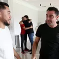 Xavi se despidió entre lágrimas de sus jugadores del Al-Sadd antes de partir al Barcelona