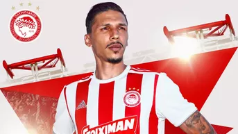 ¿Y Miguel Trauco? Olympiacos anunció la vuelta del lateral izquierdo José Holebas