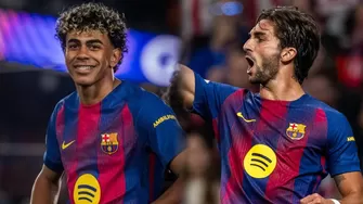 Lamine Yamal y Ferrán Torres marcaron en el primer tiempo y empataron la serie por Champions League. | AD/Video de ESPN