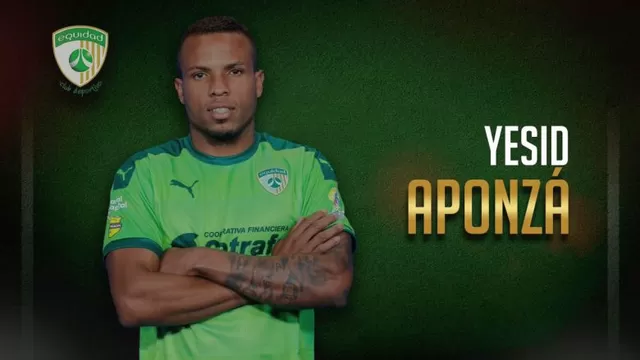 Yesid Aponzá: futbolista de La Equidad de Colombia murió en accidente