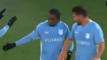 Yordy Reyna anotó al último minuto y le dio el triunfo a Rodina