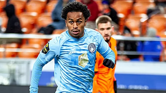 Yordy Reyna anotó dos golazos en la victoria de Rodina Moscow 6-2 ante Yaroslavl por la en la FNL. | Video: @JCastilloRoque