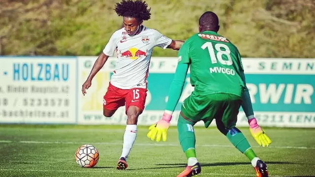 Reyna dio asistencia en triunfo del Red Bull Salzburgo en Copa de Austria