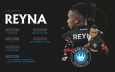 Yordy Reyna fue anunciado como fichaje de Charlotte FC, nuevo equipo de la MLS - Noticias de granada-fc