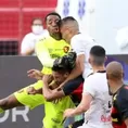 YouTube: Brutal choque dejó al portero del Sport Recife con fractura y conmoción cerebral