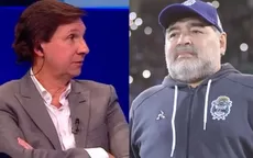 YouTube: exabrupto al aire del 'Bambino' Pons contra Maradona - Noticias de bambino-pons