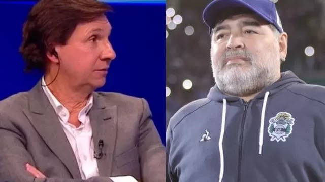 YouTube: exabrupto al aire del &#39;Bambino&#39; Pons contra Maradona