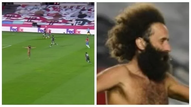 YouTube: Hombre desnudo ingresó al partido de Europa League entre Granada y Manchester United