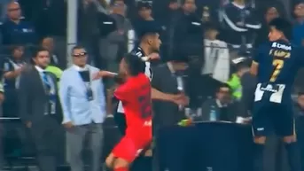 Zambrano fue expulsado en Alianza por fuerte codazo a Aránguiz