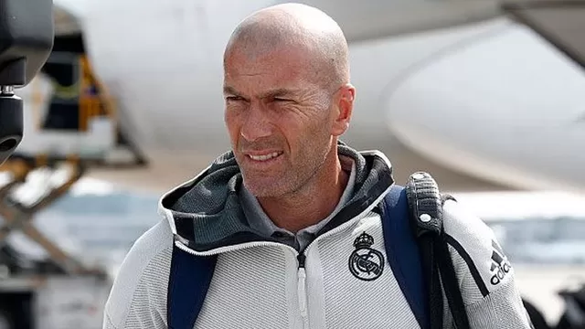Real Madrid informó sobre Zidane en su web oficial. | Foto: Real Madrid.