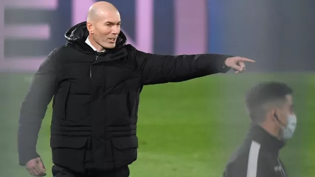 Zinedine Zidane, entrenador francés de 48 años. | Foto: AFP