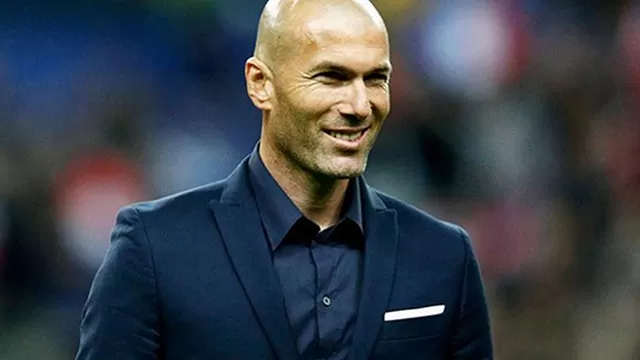 Zinedine Zidane, t&amp;eacute;cnico del Real Madrid,