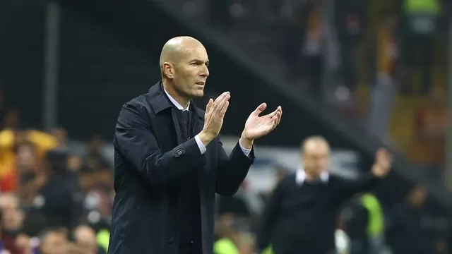 Zidane destacó a los nuevos valores que tiene en el Real Madrid. | Foto: AFP