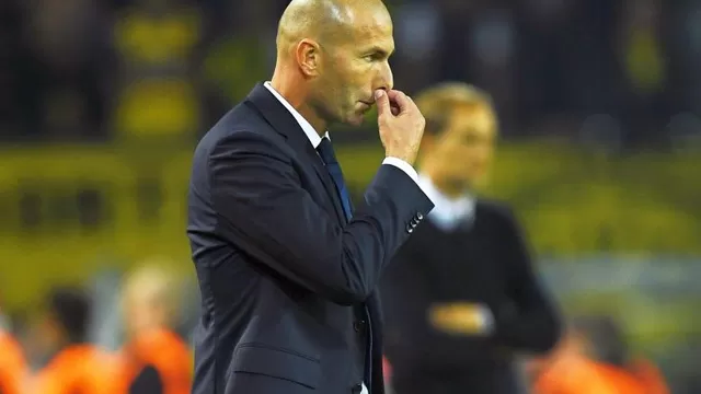 Zinedine Zidane tras empate con Borussia Dortmund: &quot;Estamos jodidos&quot;