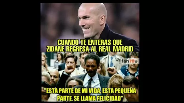Zinedine Zidane regresó al Real Madrid y generó estos divertidos memes-foto-7