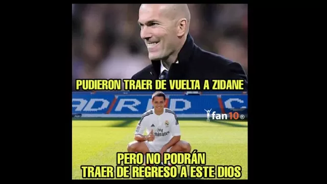 Zinedine Zidane regresó al Real Madrid y generó estos divertidos memes-foto-12
