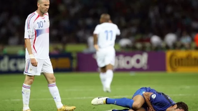 Zidane acabó su carrera con este partido.
