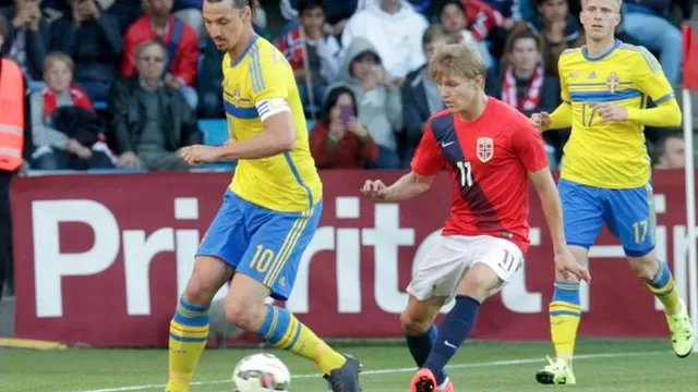 Zlatan Ibrahimovic le lanzó consejo a Martin Ødegaard fiel a su estilo