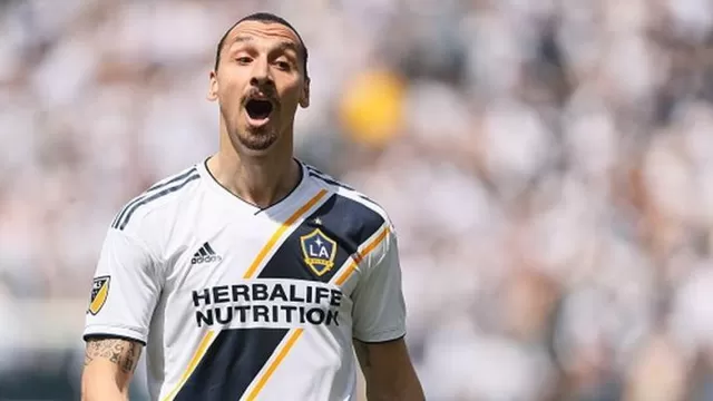 La MLS sancionó a Zlatan Ibrahimovic con dos partidos tras altercado con portero | Foto: AFP.
